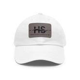 Dad Honesty Sales Hat with Leather Patch (Rectangle)  Adomoo